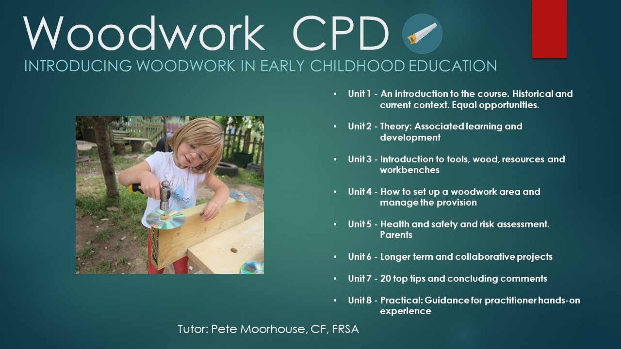 Preview Image of Woodwork CPD training slide